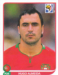 Hugo Almeida Portugal samolepka Panini World Cup 2010 #561